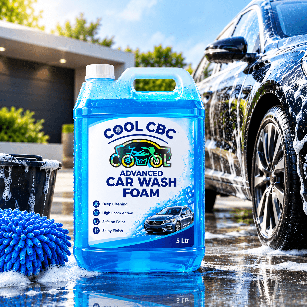 Advanced Car Wash Foam (5 Ltr)